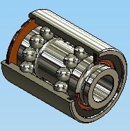 Ball Bearing -  Airframe Control Ball Bearings: Single and Double Row - B538DD